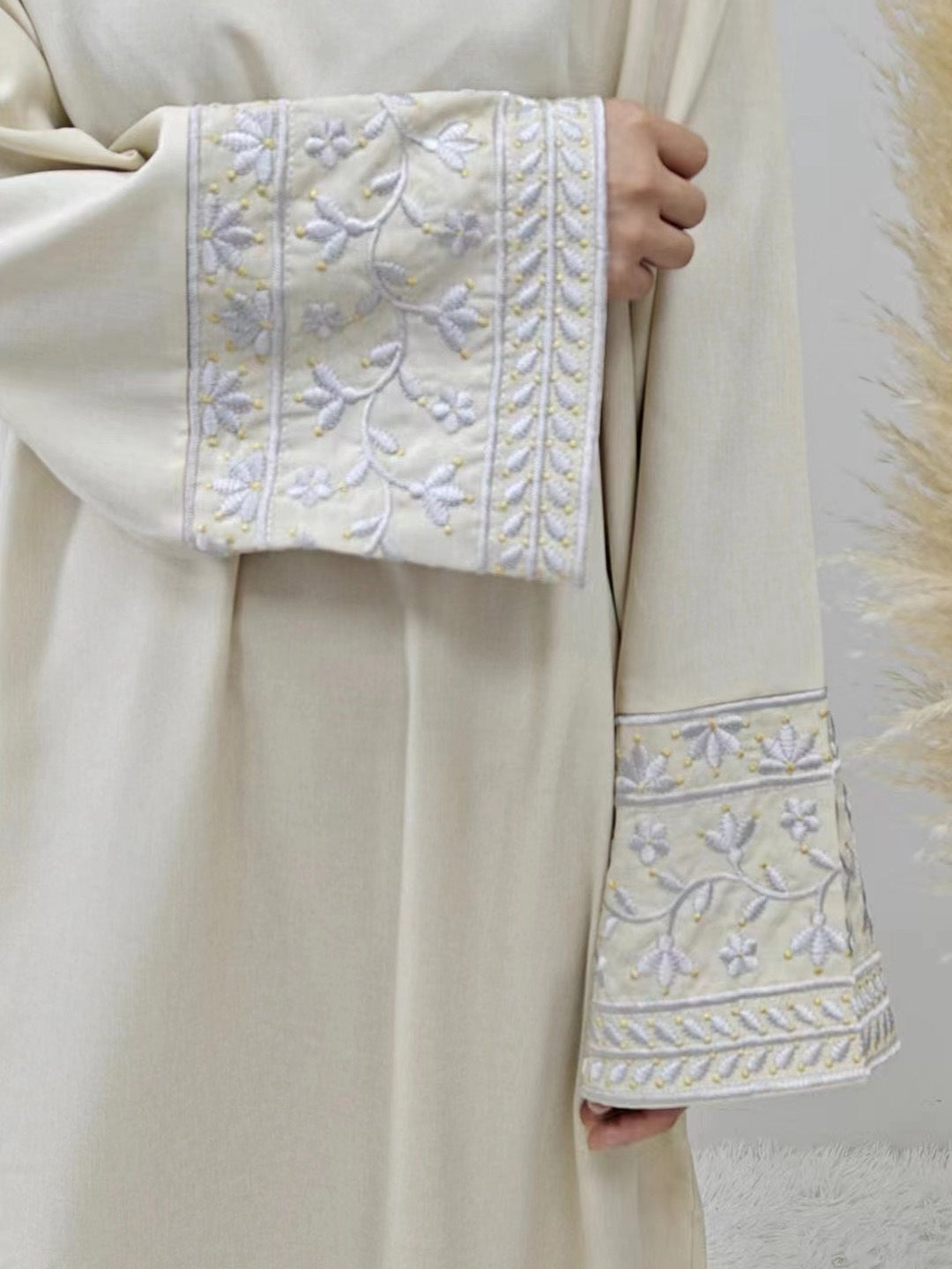 EMBROIDERED ABAYA DRESS