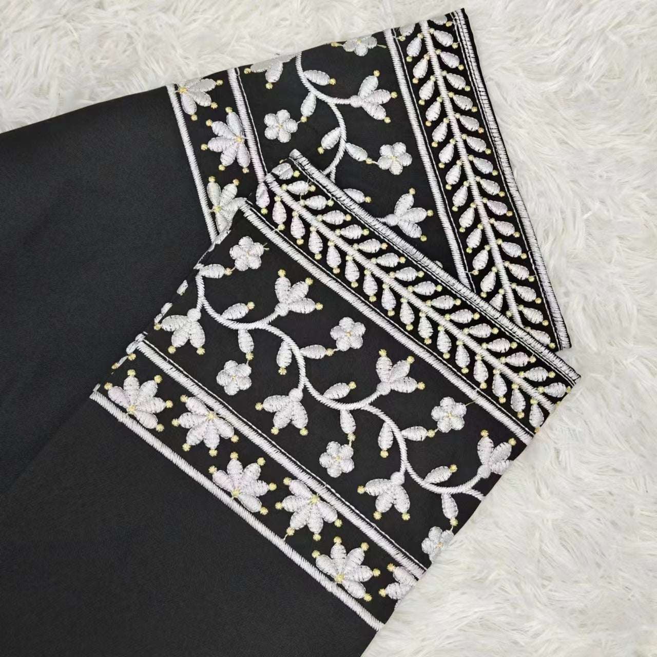 EMBROIDERED ABAYA DRESS