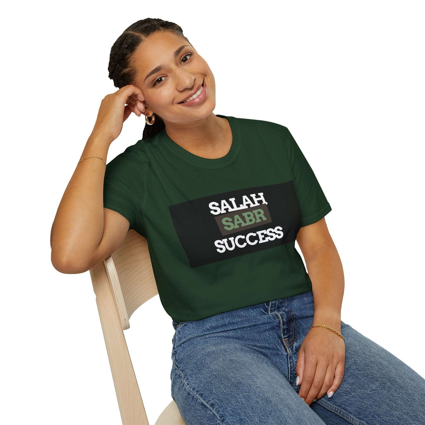 ISLAMIC SALAH,SABR SUCCEES T-SHIRT