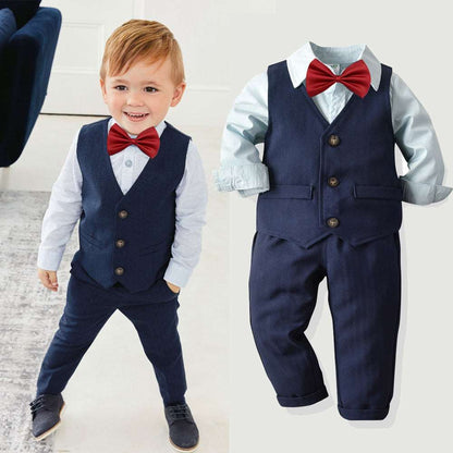 Boy´s shirt trousers suit