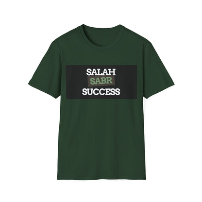 ISLAMIC SALAH,SABR SUCCEES T-SHIRT