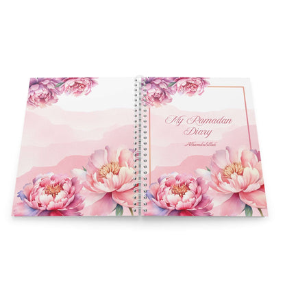 RAMADAN DIARY PINK SPIRAL NOTEBOOK