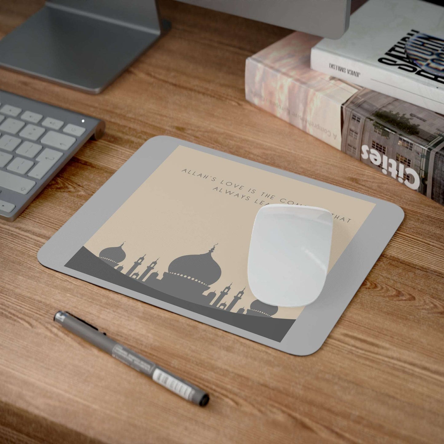 ISLAMIC PINK MOUSE PAD