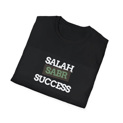 ISLAMIC SALAH,SABR SUCCEES T-SHIRT