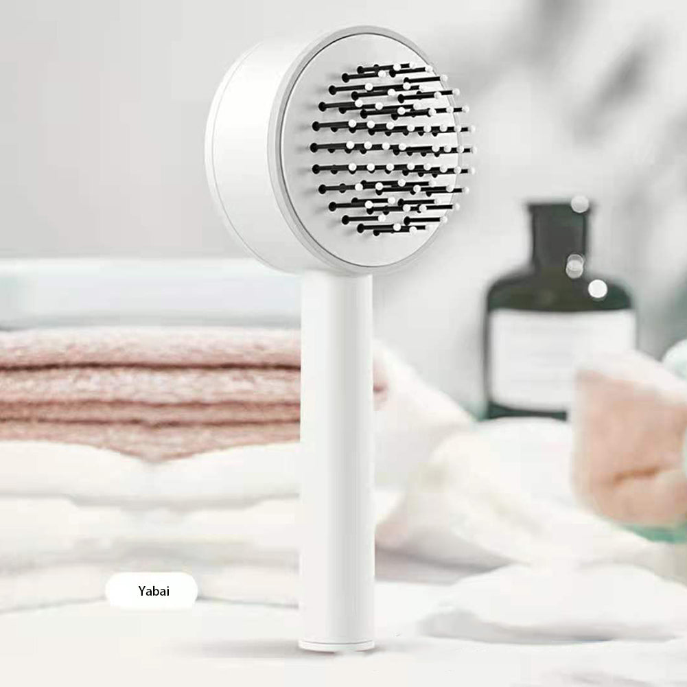 Women's Self-Cleaning Hairbrush