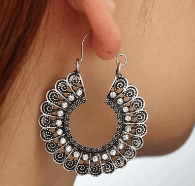 Bohemian hanging Earrings - Hallafa Be in style with these must-have Bohemian hanging Earrings. Pick your favorite and get a 100% new design, crafted with high-quality alloy. #