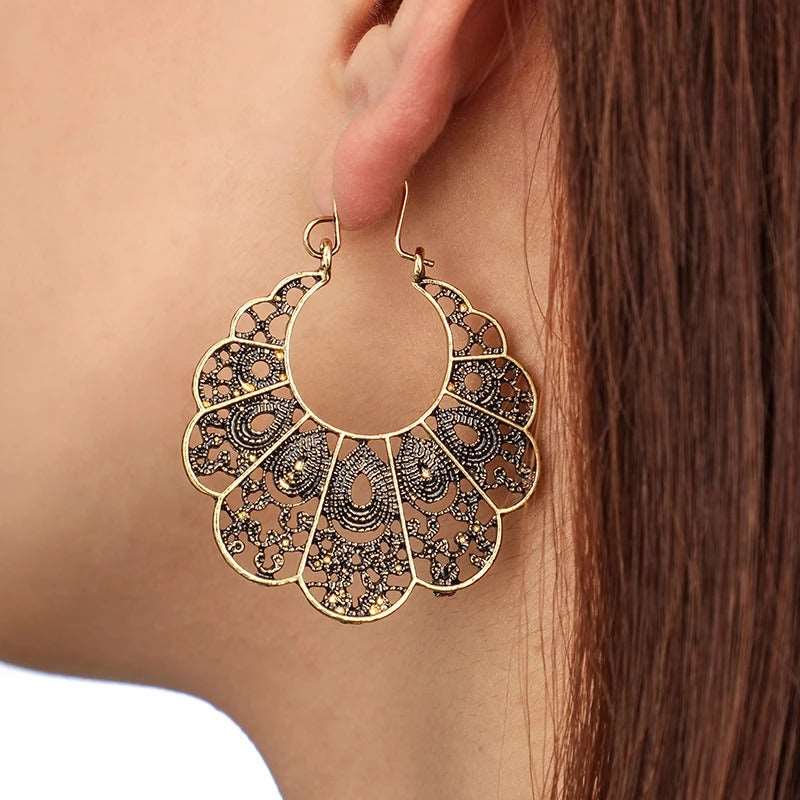 Bohemian hanging Earrings - Hallafa Be in style with these must-have Bohemian hanging Earrings. Pick your favorite and get a 100% new design, crafted with high-quality alloy. #