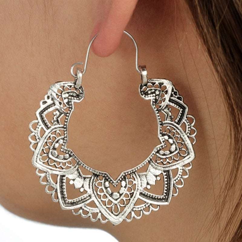 Bohemian hanging Earrings - Hallafa Be in style with these must-have Bohemian hanging Earrings. Pick your favorite and get a 100% new design, crafted with high-quality alloy. #