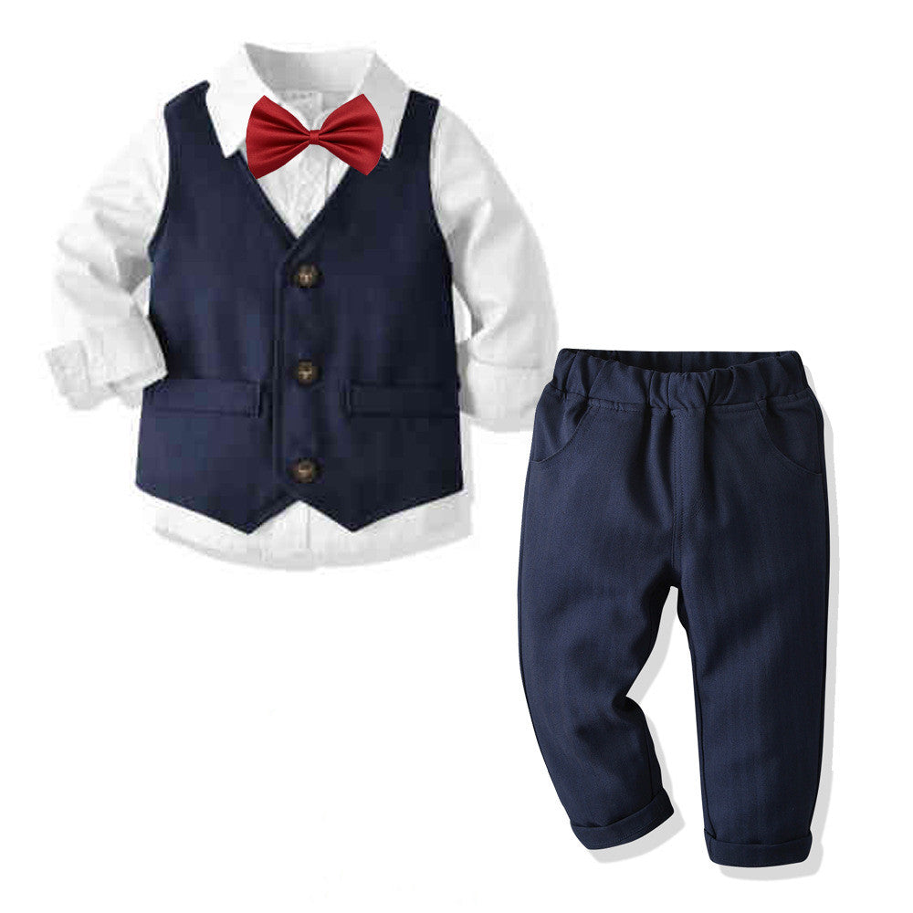 "Boy´s shirt trousers suit"