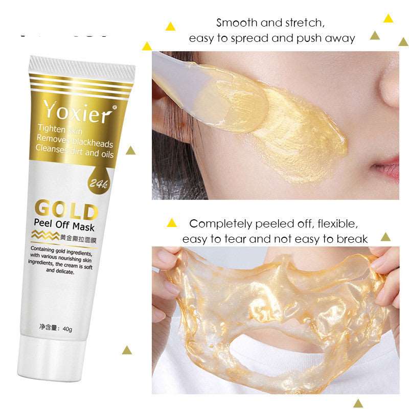 Collagen gold face mask peeling and remove blackheads