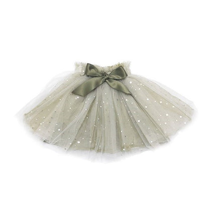 Girl´s Princess tulle skirt - Hallafa This sweet Girl's Princess tulle skirt with stars and a bow is perfect for any special occasion! · Color: Green, Gray, Pink · Material: Polyester fiber (polyester) Size chart: unit CM SIZE WAIST *2 LENGTH 90 20 30 100 21 31 110 22 33 120 24 36 130 25 39 140 27 41 #