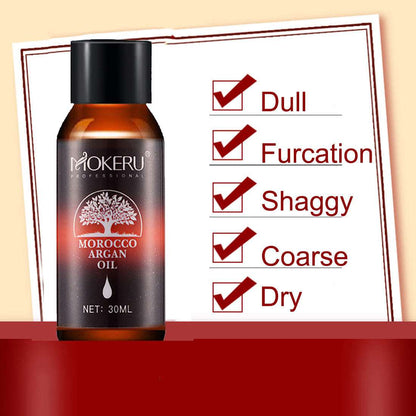 Moroccon argan hair oil for dry hair - Hallafa Mokeru Moroccon argan oil for dry, curly & soft hair - perfect for all types! Net content: 30ML #