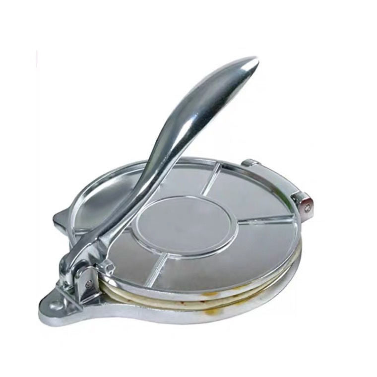 Multi-function bread press - Hallafa Stainless steel Multi-function bread press - make scrumptious flat breads, easily and quickly! Bake your favorites with this press - the perfect way to make tortillas. · Material: aluminum alloy #