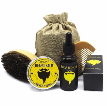 Oalen beard care set - Hallafa Oalen beard care set. · A set of care tools provides shiny and healthy hair, beards and mustaches. · The beard-finished kit comes with a beautiful canvas tote for you to wear. · For a friend with a beard, this is also a challenging gift. 2 options: 1. Set (Beard oil (30ml), beard balm (30ml), brush and wooden comb). 2. Bear Oil ( 30ml) Weight: 200g #