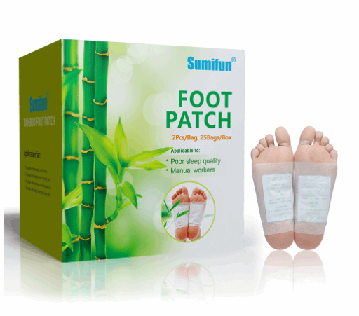 "Sumifun Deep Cleansing Foot Pads."