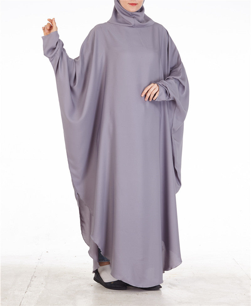 Women prayer dress - Hallafa Women's prayer dress in your favorite color - just slip it on! Main fabric composition: polyester fiber (polyester) #