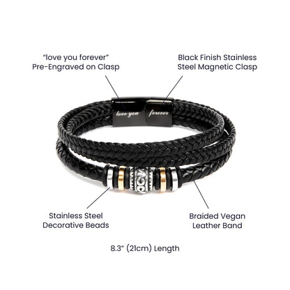 Men's "Love You Forever" Bracelet